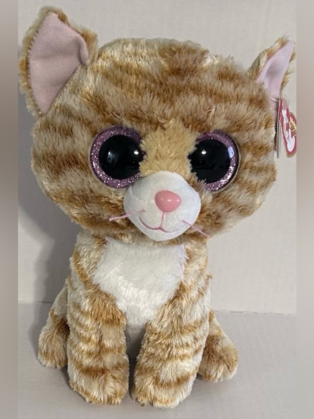 NEW Ty Beanie Baby Tabitha The Tabby Cat Plush stuffed animal collectible